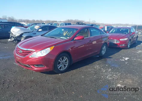 2012 Hyundai Sonata Gls из США, поврежденный, VIN 5NPEB4AC4CH360248